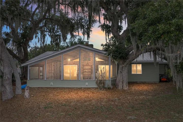 Back screened in porch