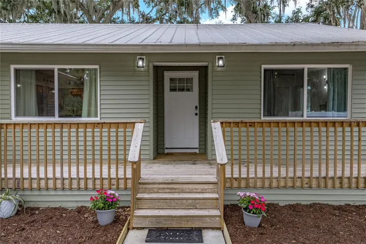 Main entrance home