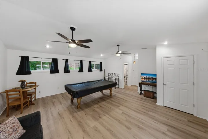 Game room/ Fourth bedroom