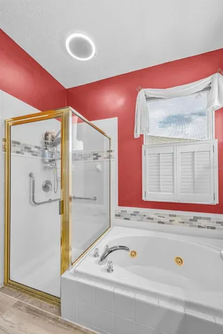 Safety bars for support in shower