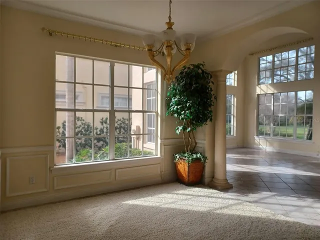 Second living area off lounge