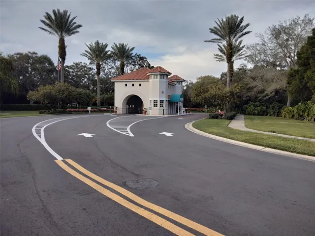 Road leading to Dolphin Cay Development