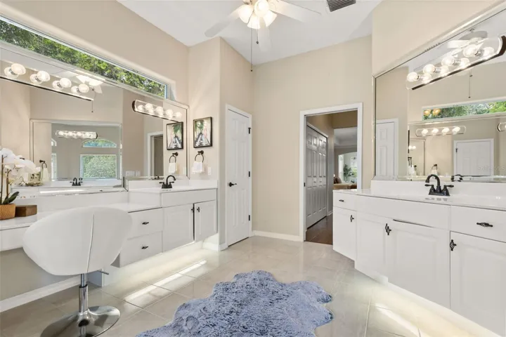 2 separate vanities