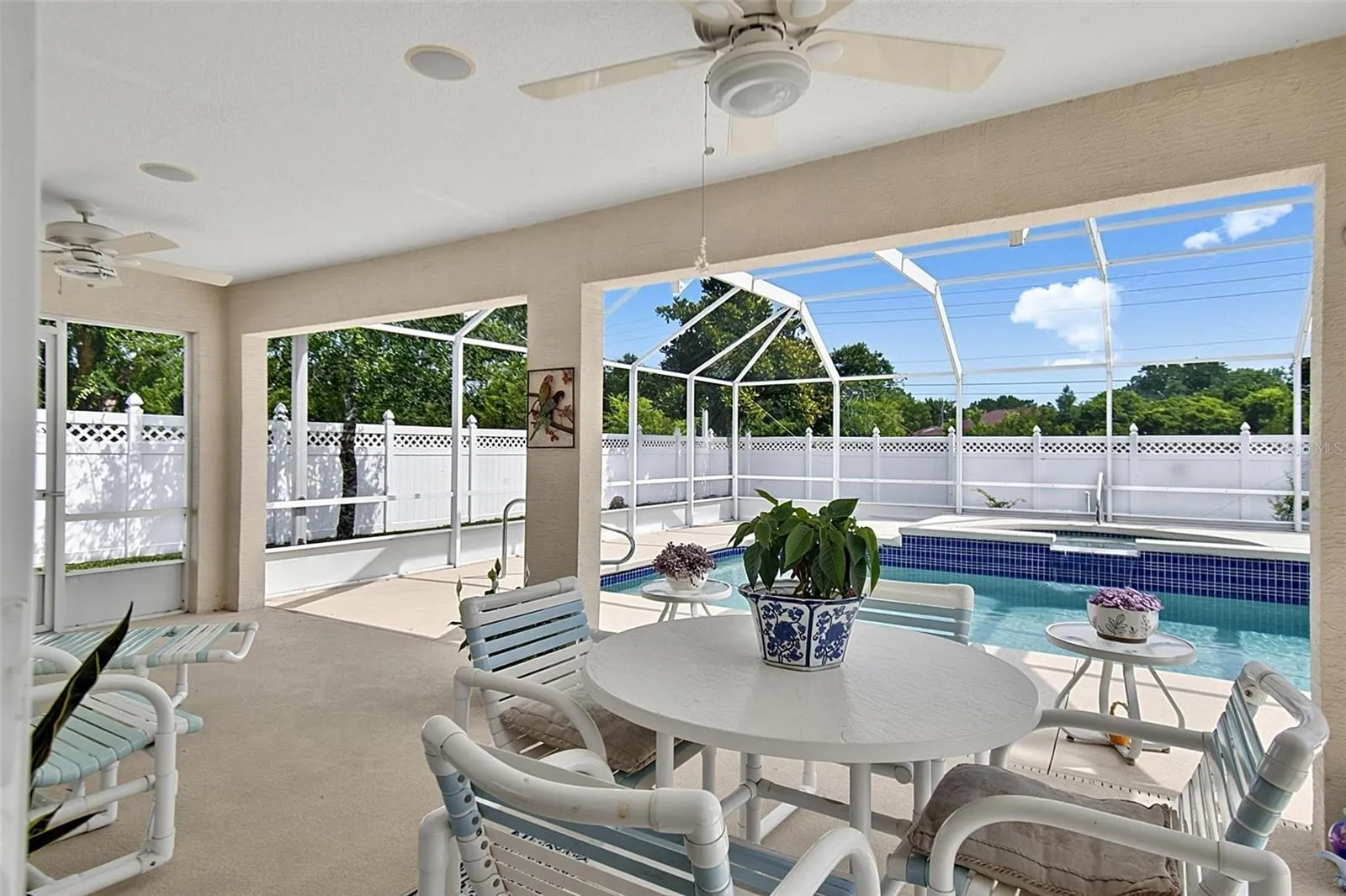 Covered lanai