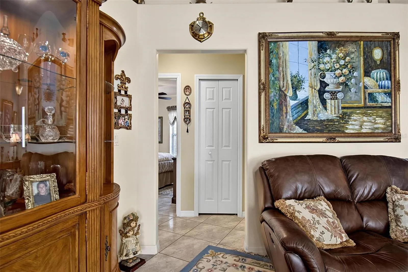 View of guest hallways from living room