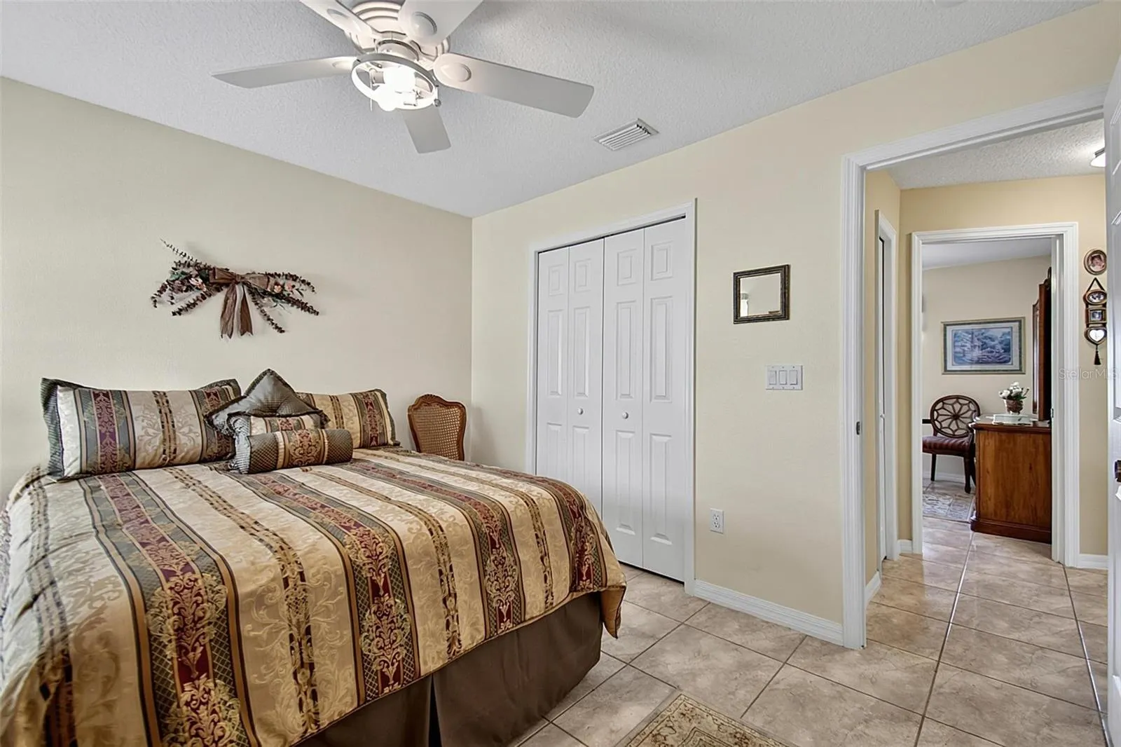 Storage closet in bedroom 3