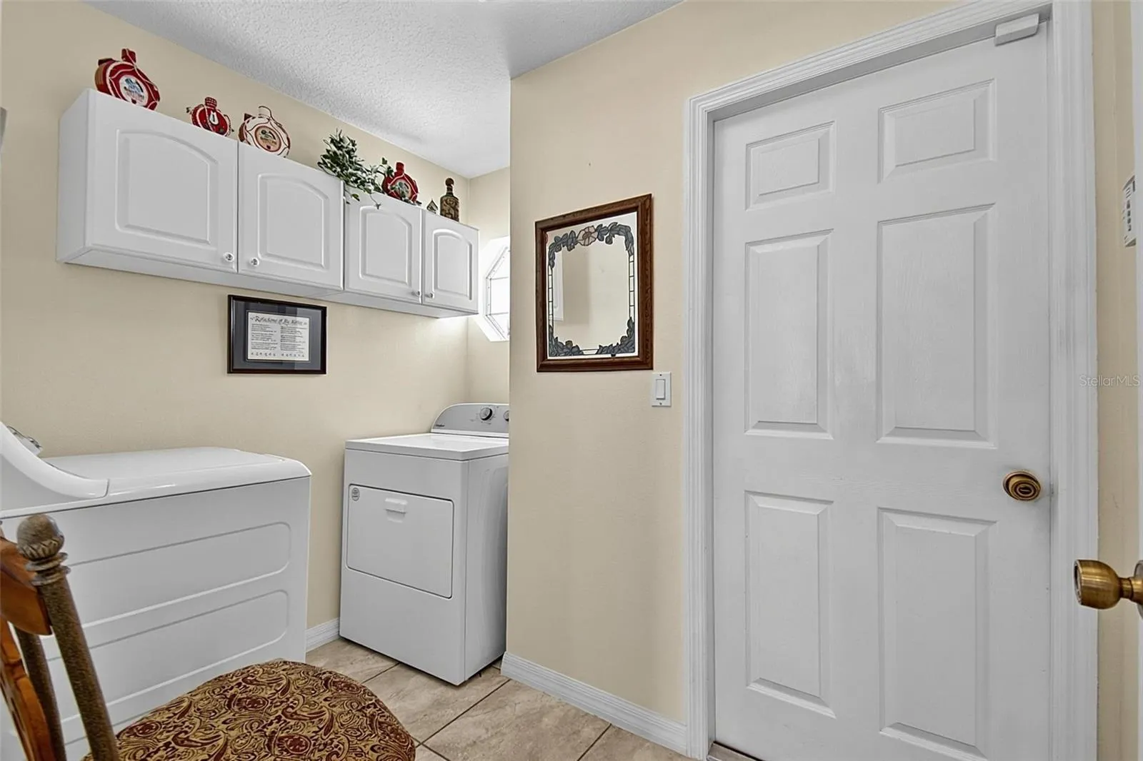 In house laundry room