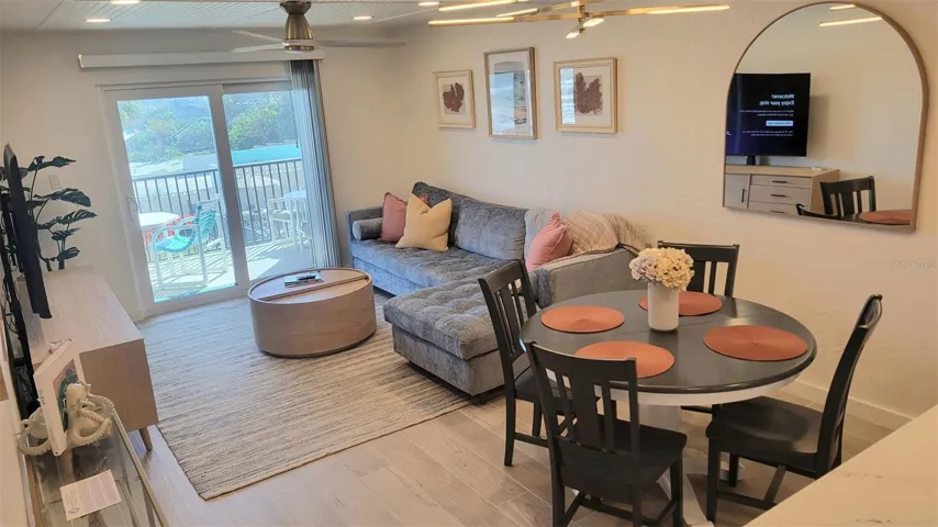 Dinning and Living Room Area