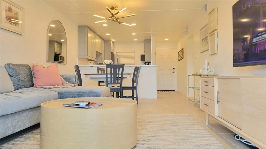 View from Living Room to Kitchen 2