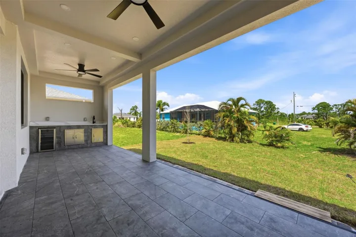 Covered lanai