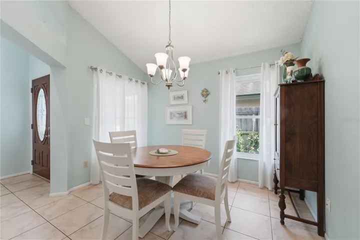 Dining area