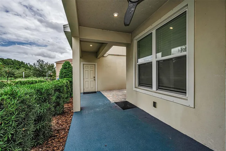 Front door to the upstairs 4th bedroom ensuite with Kitchenette