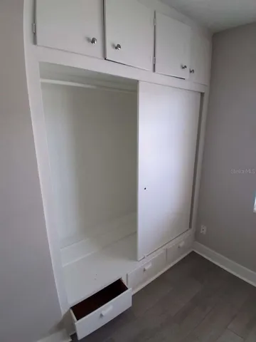 bedroom built in closet