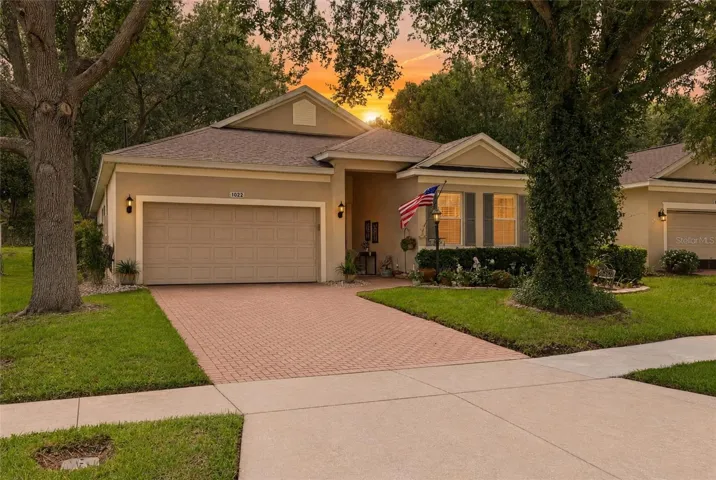 Front of Home-Sunset
