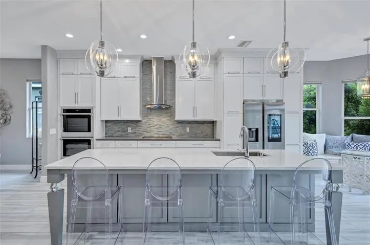 Custom Lucite Pendant Lighting