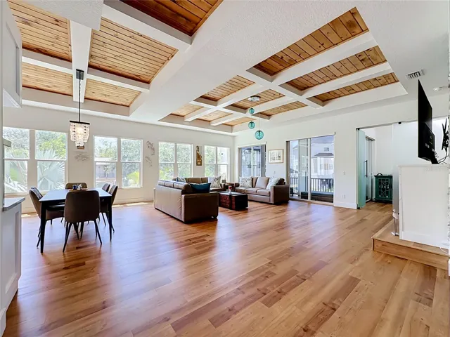 Open plan space with lots of good light