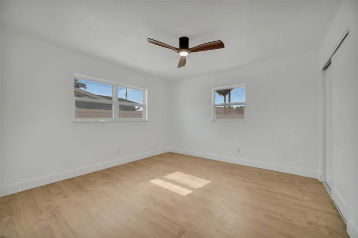 The third bedroom