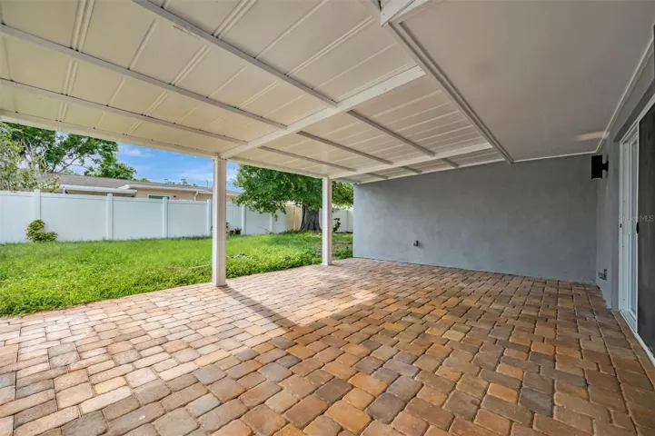 Covered Back Patio