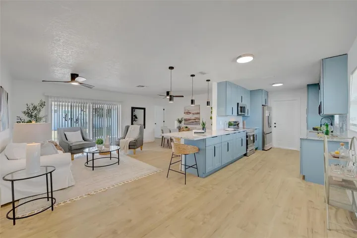 The Living Room / Kitchen