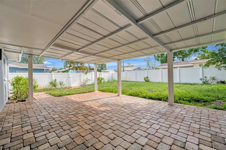 Covered Back Patio