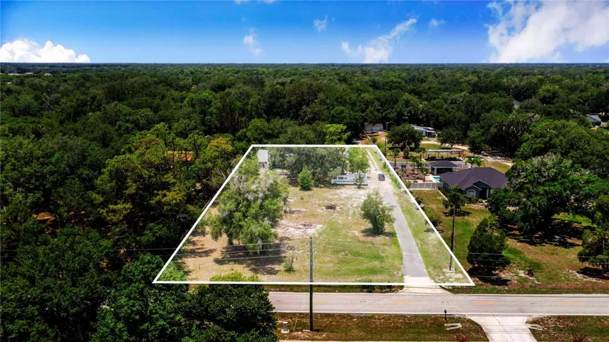 Aerial Outline of Frontage