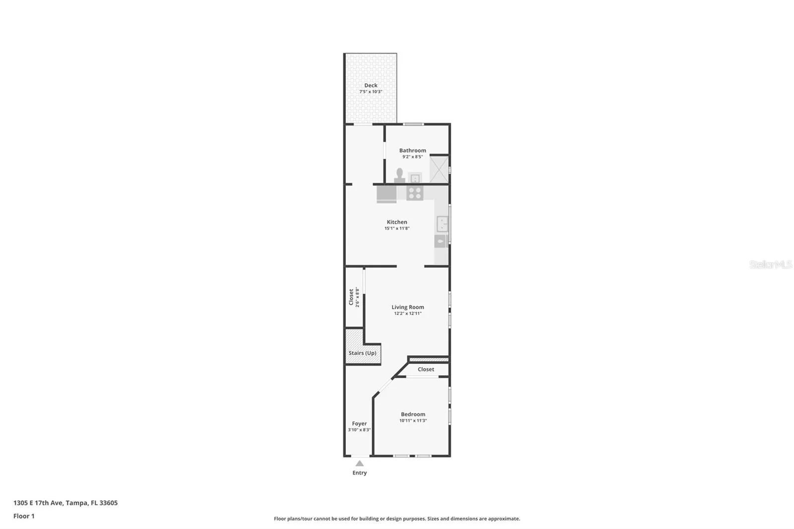 1st unit first floor plan