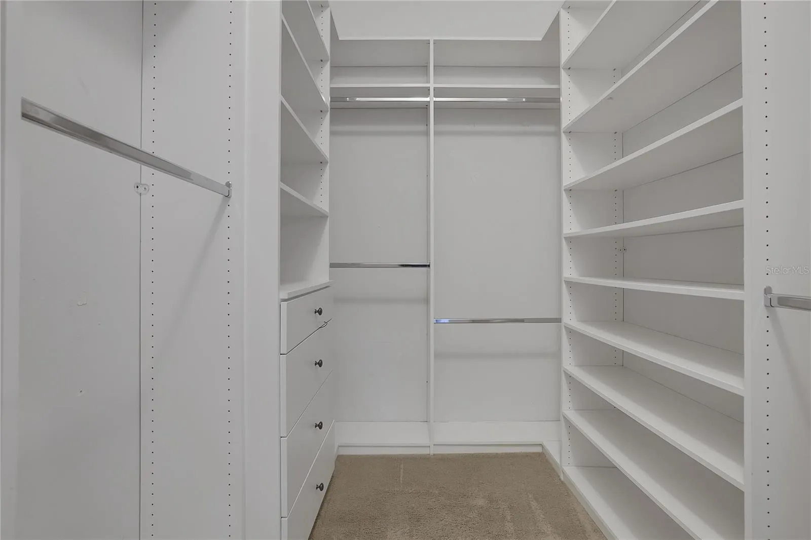 Dual Primary Walk In Closets