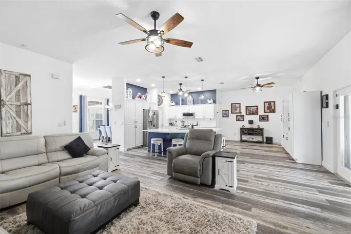 wide open floor plan