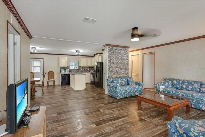 Wide Open Living Room