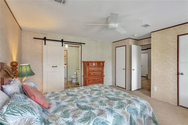 Double Closets in Primary bedroom