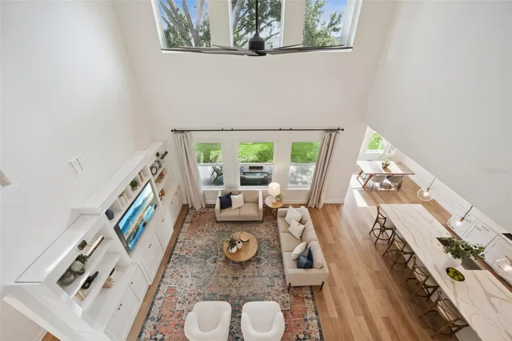 View from upstairs loft