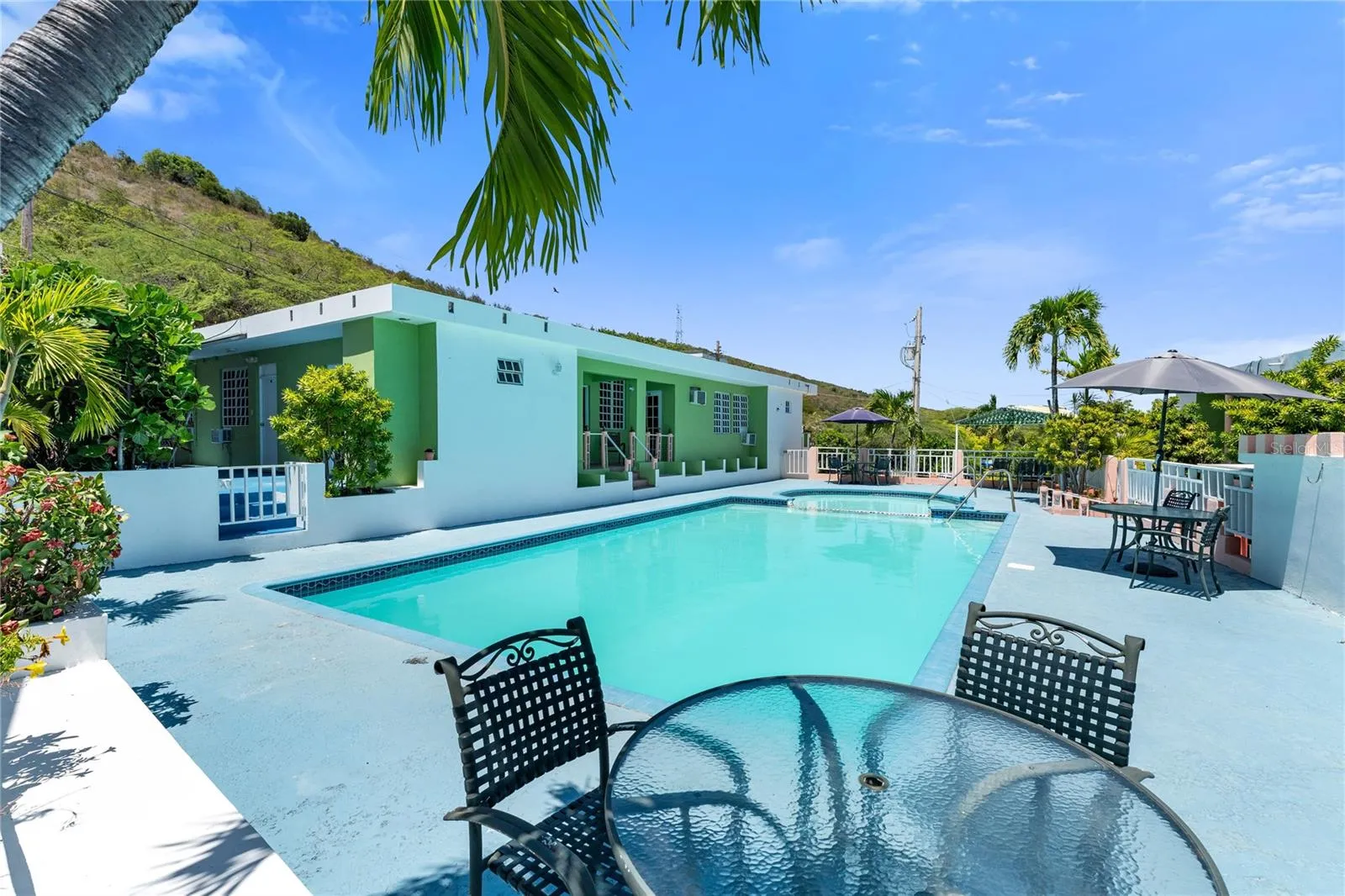 Pool area
