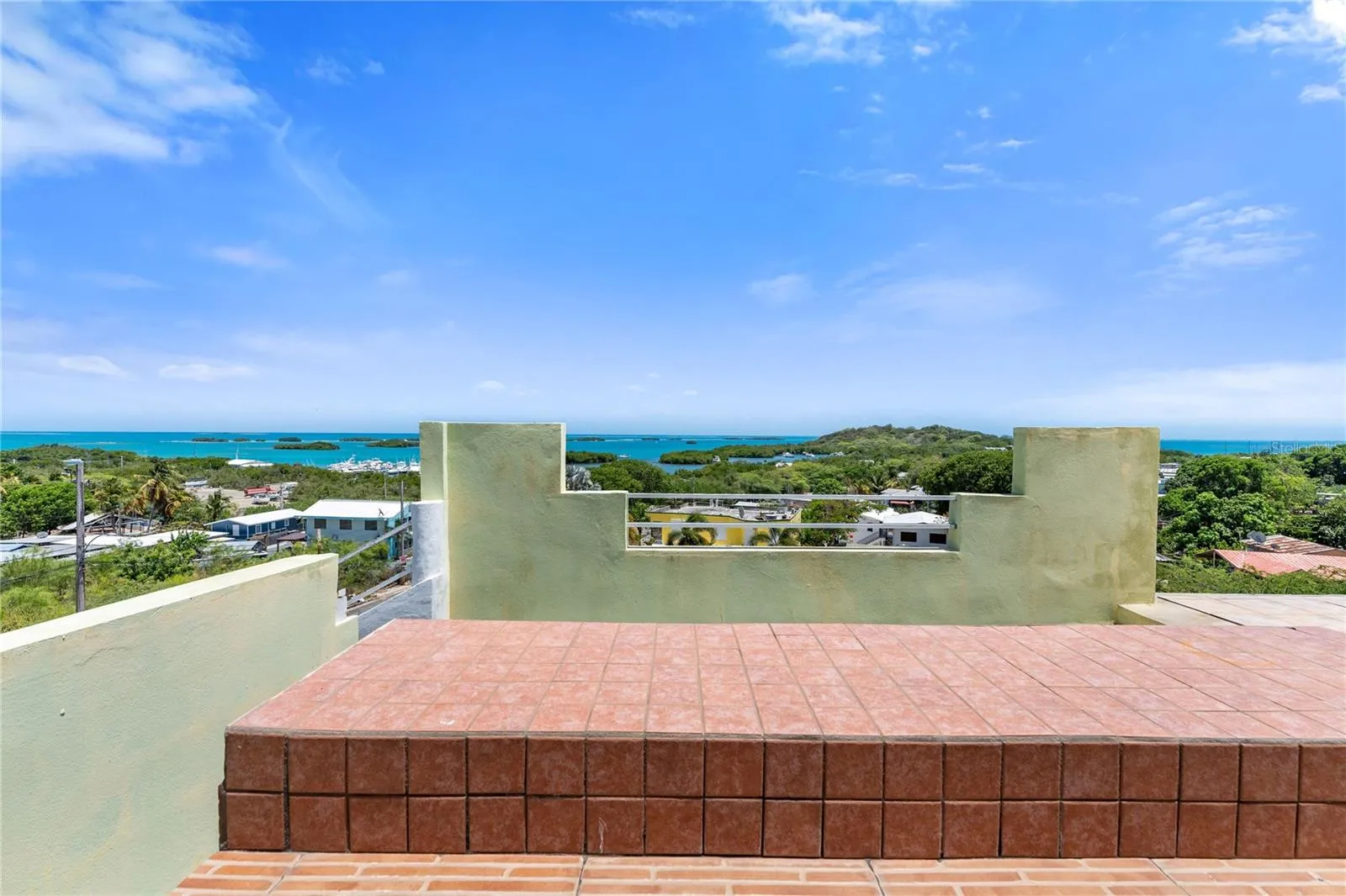 Bar area with view