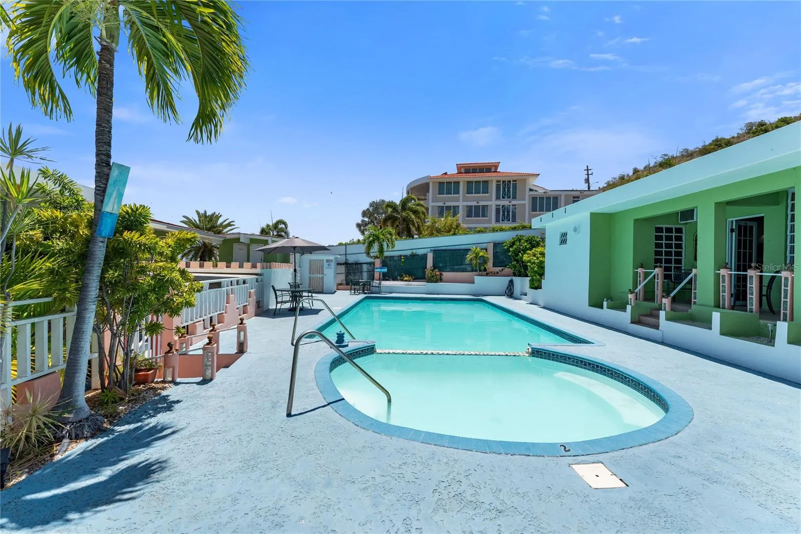 Pool area