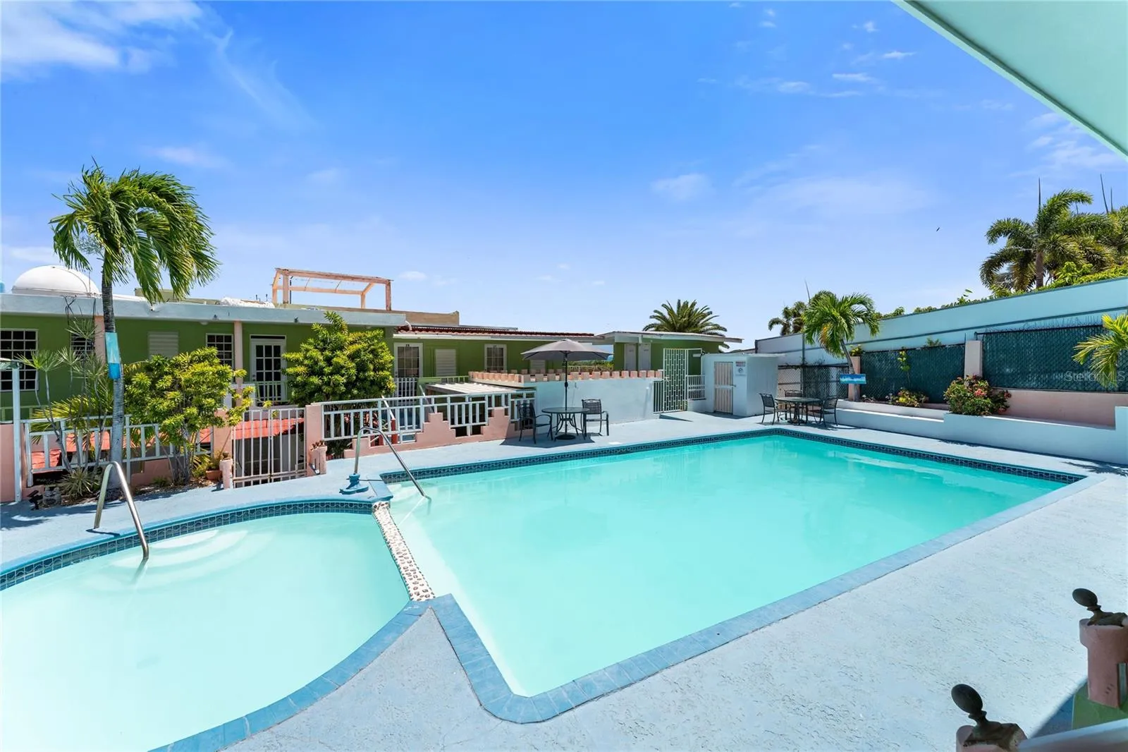Pool area
