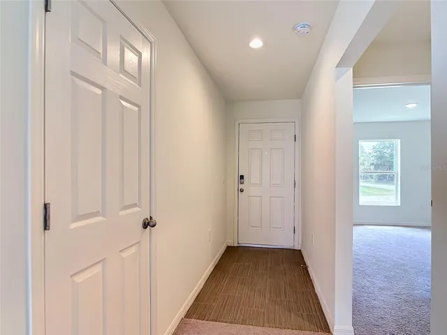 Front door entrance hallway