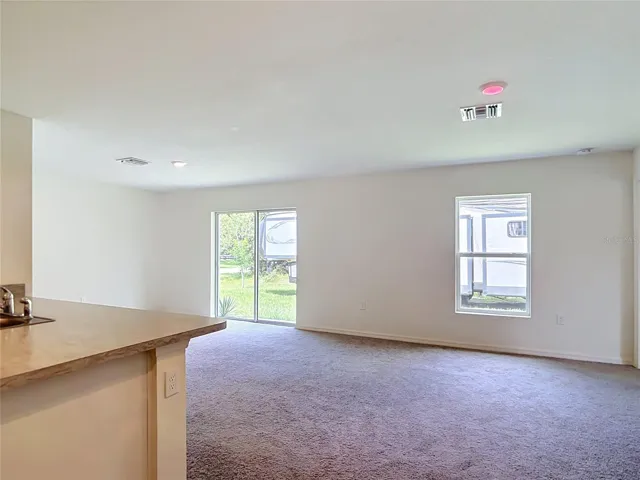 View from Kitchen to Living room