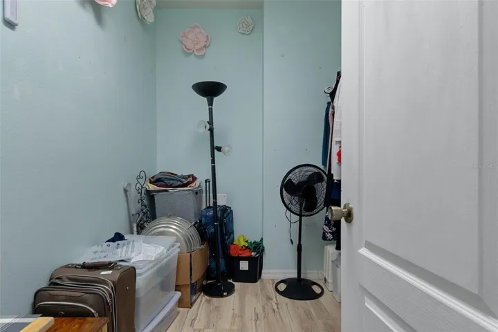 Primary walk in closet