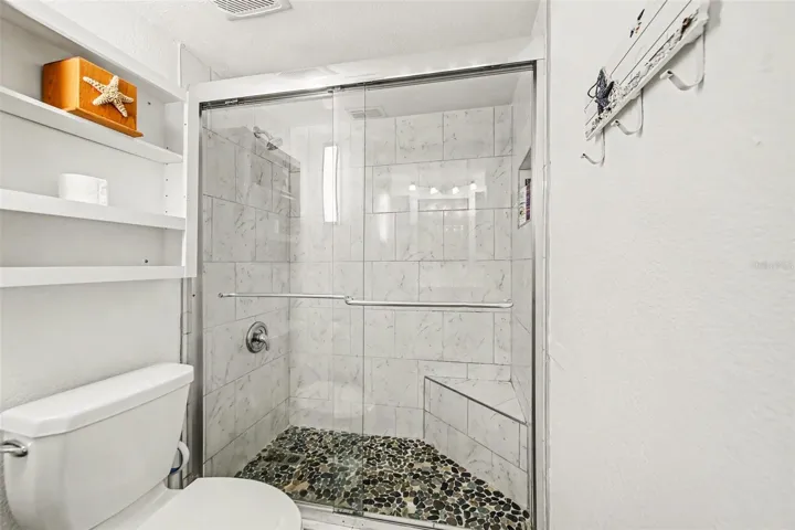 bathroom toilet and shower