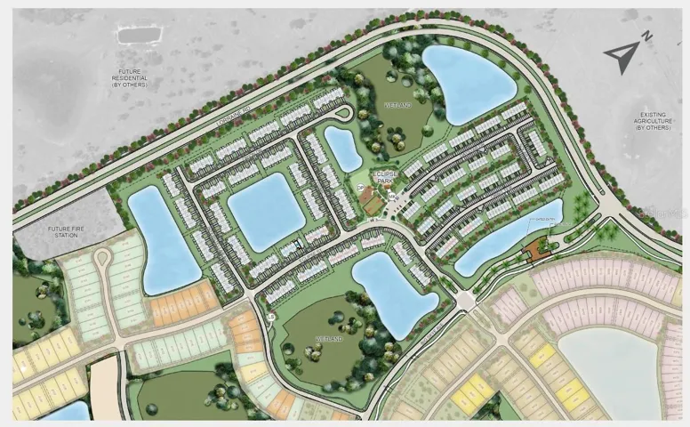 Towns at Skye Ranch Site Map