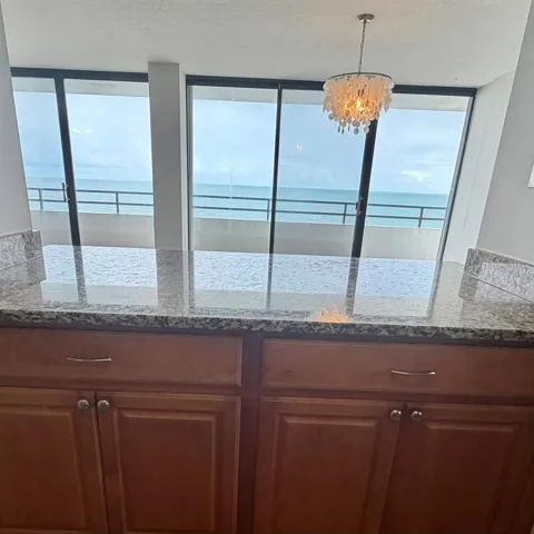 view from kitchen