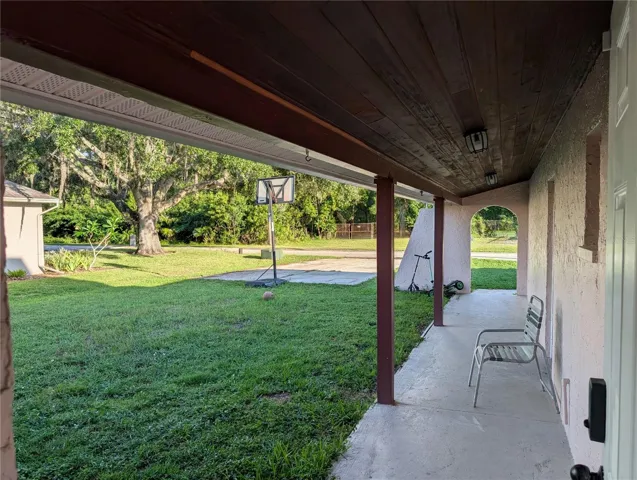 front yard