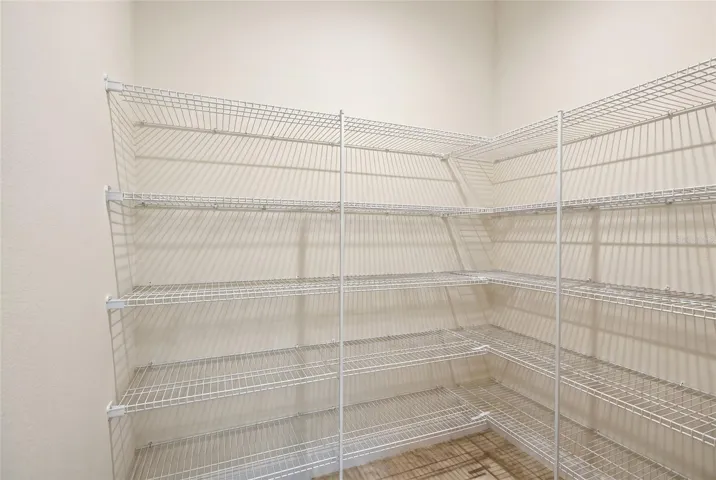 Pantry shelves