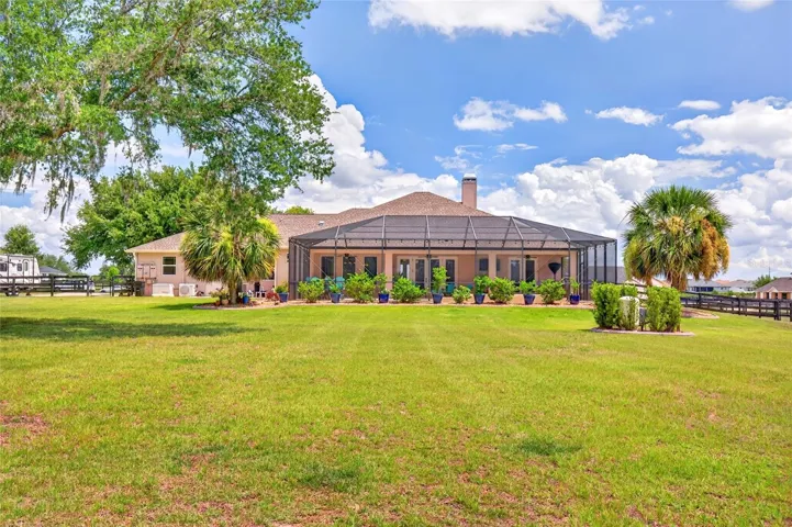 Back of the home