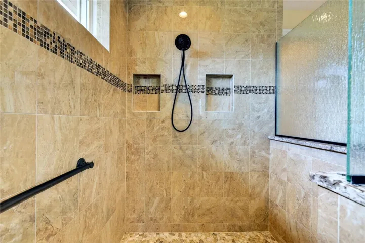 Primary bath shower