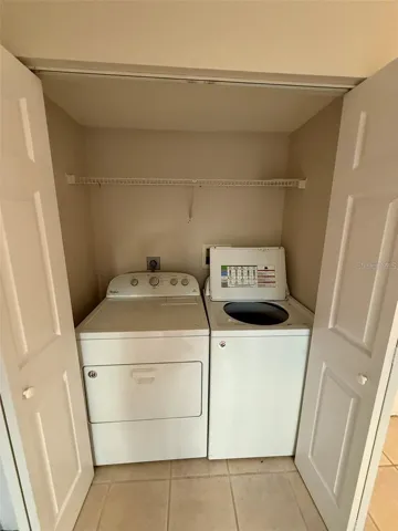 Laundry closet