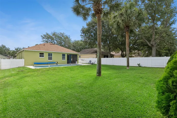 Spacious Fenced-in Back Yard