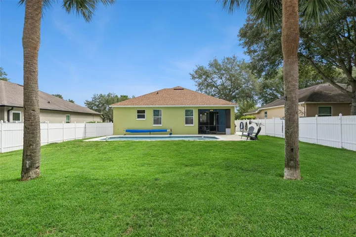 Spacious Fenced-in Back Yard