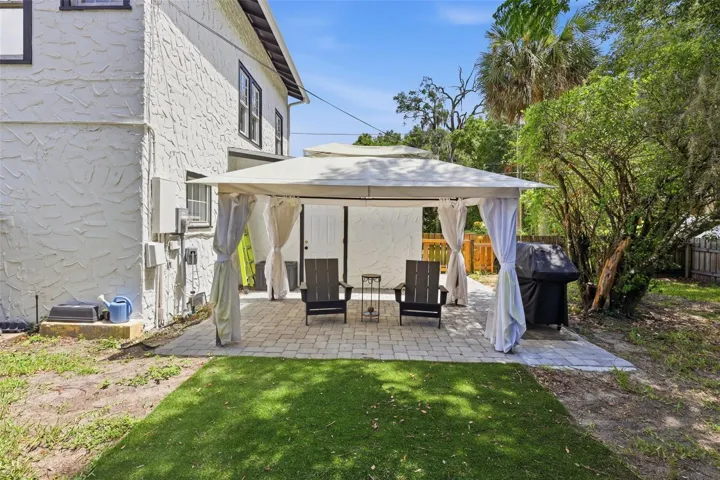 Great space in the backyard