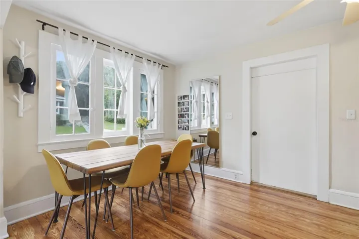 Dining area